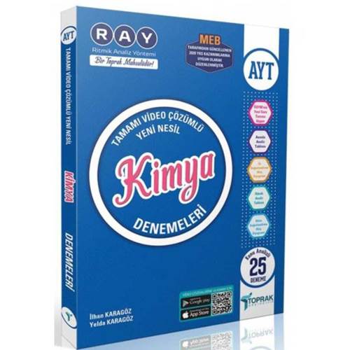 TOPRAK AYT KİMYA DENEME KİTABI