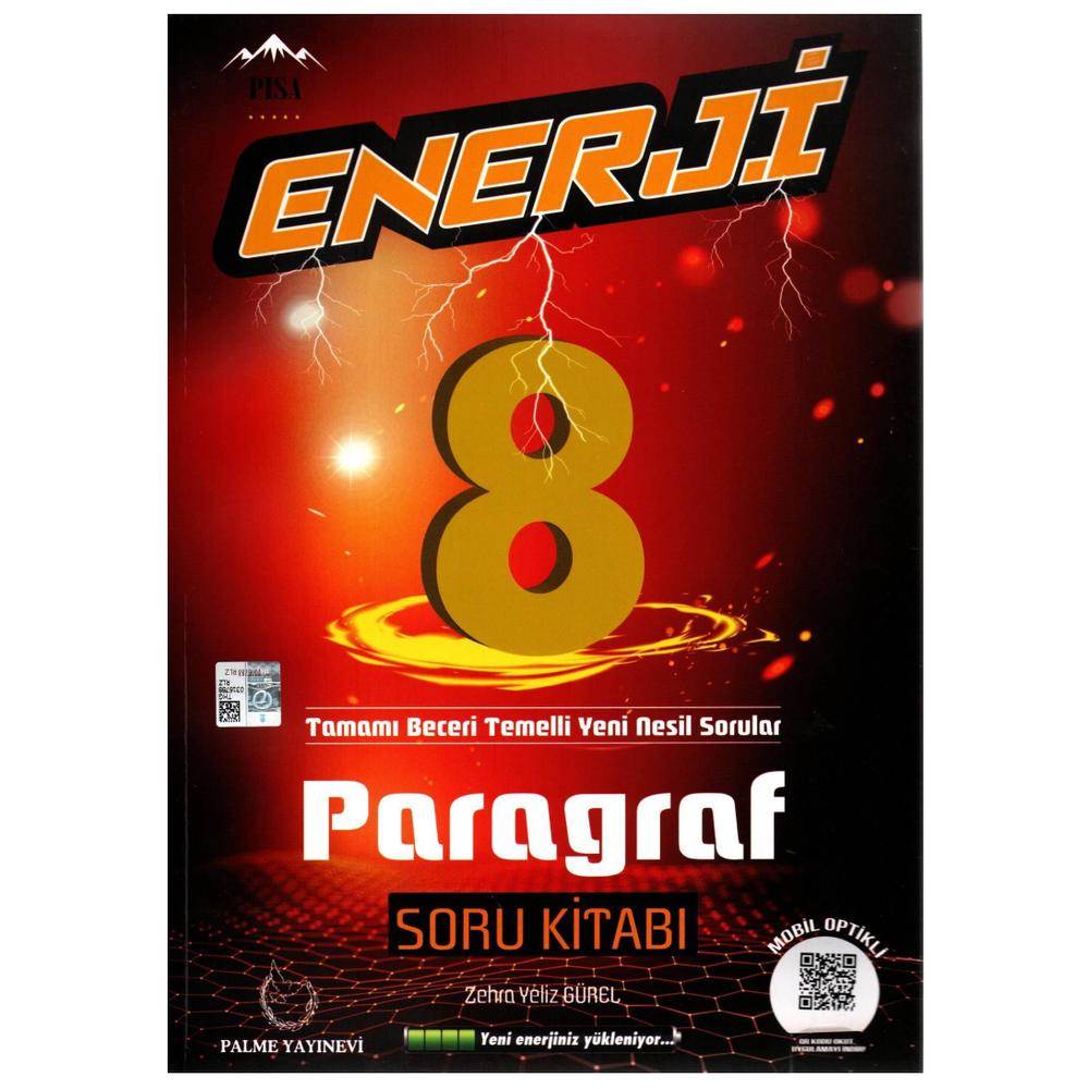 PALME 8.SINIF ENERJİ PARAGRAF SORU KİTABI