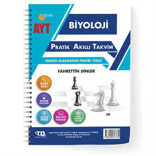 Tandem Yay. Ayt Biyoloji Pratik Akıllı Takvimi