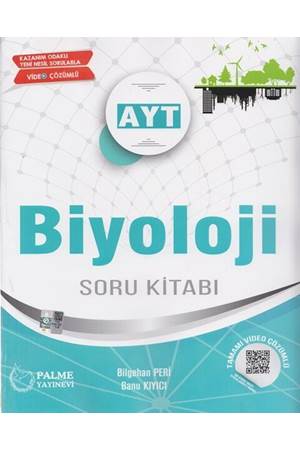 PALME YKS AYT BİYOLOJİ SORU KİTABI *YENİ*
