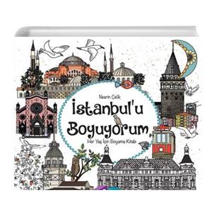 İstanbulu Boyuyorum Her Yaş İçin Boyama Kitabı