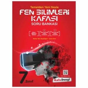 KafaDengi 7.Sınıf Fen Bilimleri Kafası Soru Bankası (Tümü Video Çözümlü)