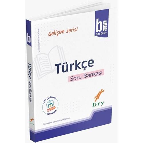 Birey Gelişim Serisi Türkçe B Orta Düzey Video Çözümlü Soru Bankası
