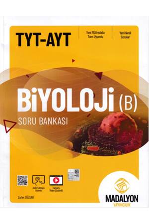 Madalyon Yayınları TYT AYT Biyoloji B Soru Bankası