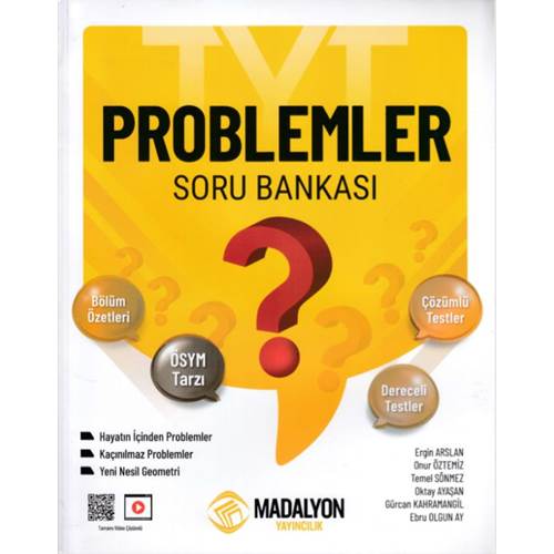 Madalyon TYT Problemler Soru Bankası