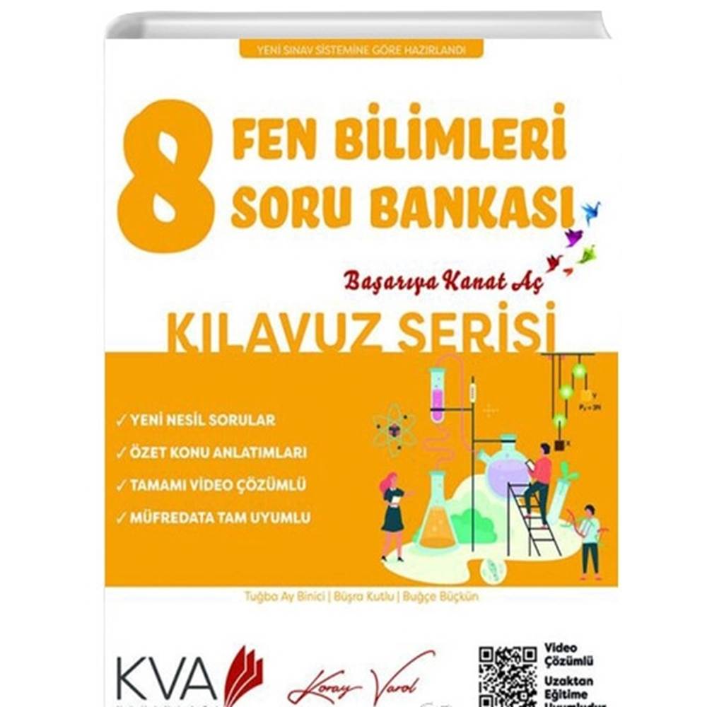 KVA KILAVUZ SERİSİ 8. SINIF FEN BİLİMLERİ SORU BANKASI