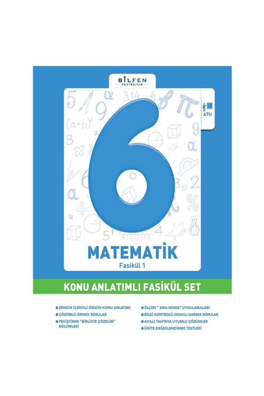BİLFEN 6. SINIF MATEMATİK FASİKÜL SET KONU ANLATIMLI