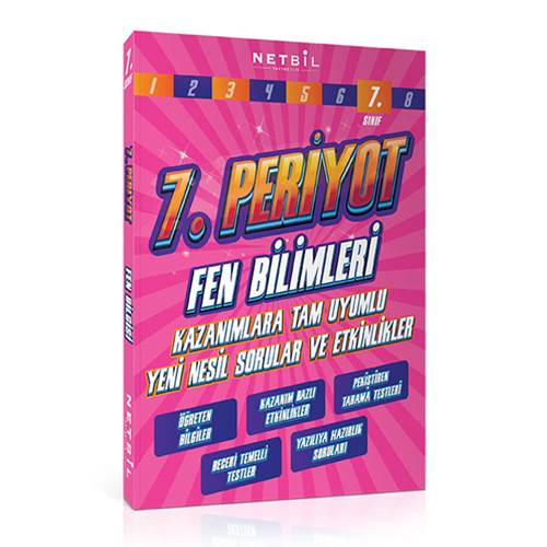 NETBİL 7. Periyot Fen Bilimleri Etkinlikli Soru Bankası