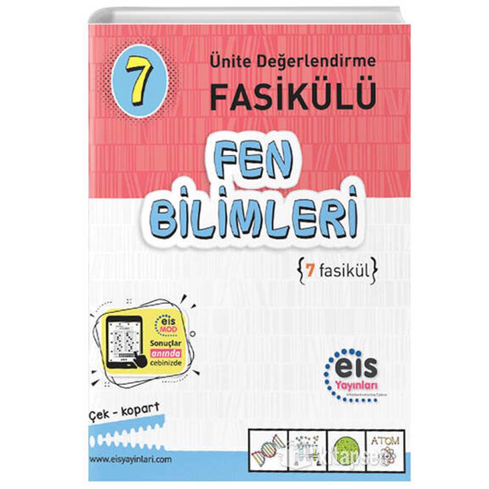 EİS 7.Sınıf - Ünite Değerlendirme Fasikülü (1-7) - Fen Bilimleri