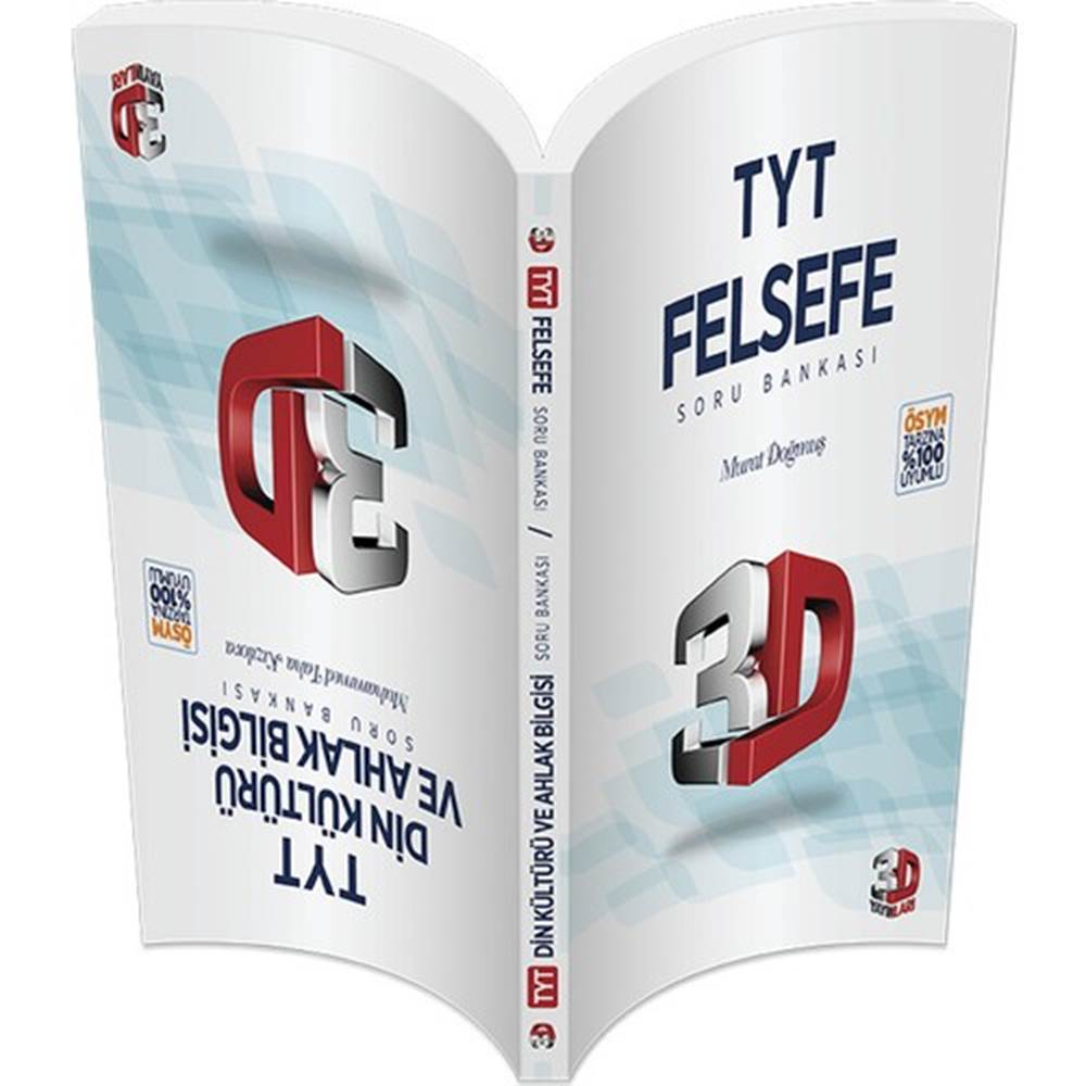 022 TYT 3D Felsefe ve Din Kültürü ve Ahlak Bilgisi Soru Bankası 3D Yayınları