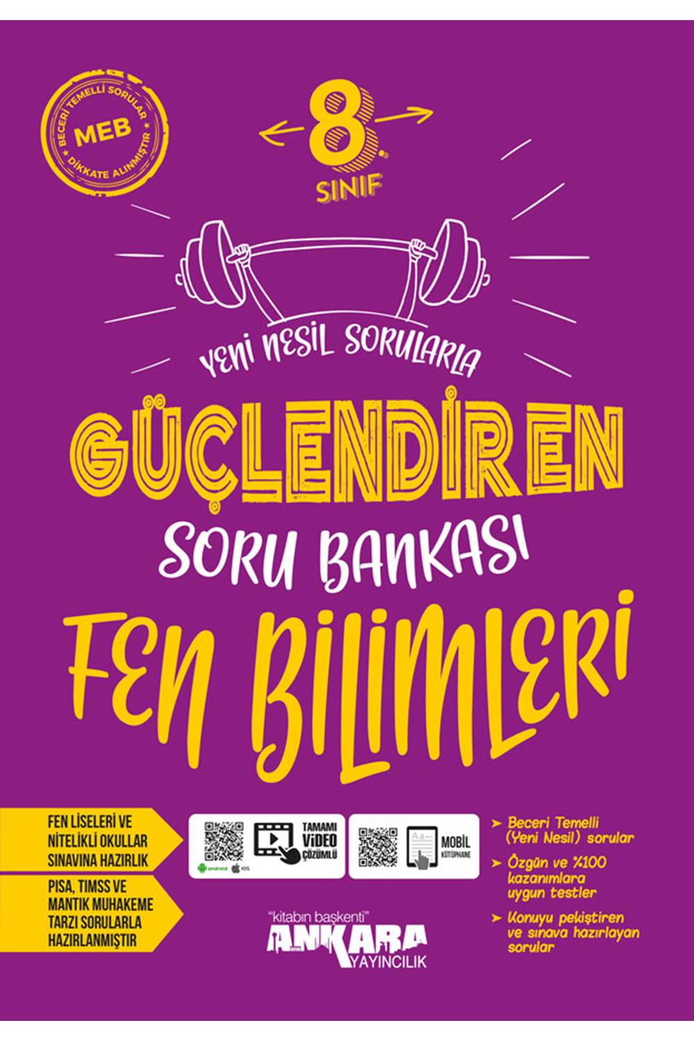 ANKARA 8.SINIF FEN BİLİMLERİ SORU SORU BANKASI