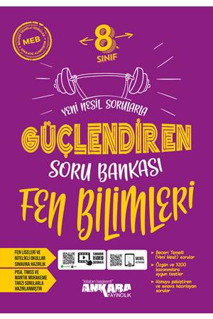 ANKARA 8.SINIF FEN BİLİMLERİ SORU SORU BANKASI