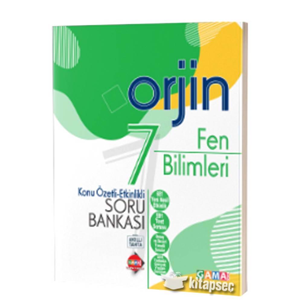 ORJİN 7.SINIF FEN BİLİMLERİ KONU ÖZETLİ-ETKİNLİKLİ SORU BANKASI