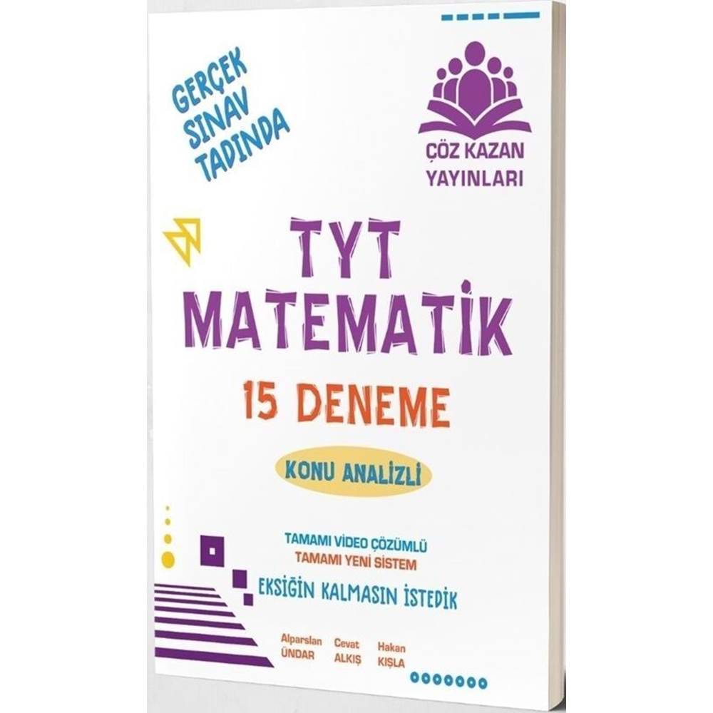 TYT Matematik 15'li Deneme Sınavı-Konu Analizli