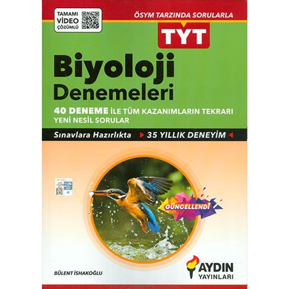 Aydın TYT Biyoloji 40 Deneme