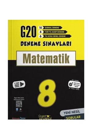 Üçgen Yayıncılık LGS 8. Sınıf Matematik 20`li Deneme Sınavı