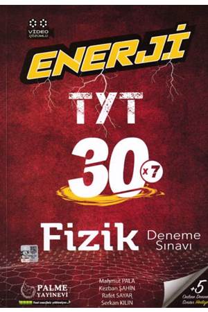 PALME ENERJİ YKS TYT FİZİK 40 X 7 DENEME SINAVI VİDEO ÇÖZÜMLÜ *YENİ*