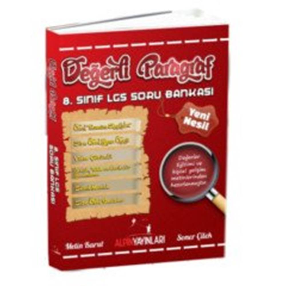 Alpin Yayınları 8. Sınıf LGS Değerli Paragraf Soru Bankası
