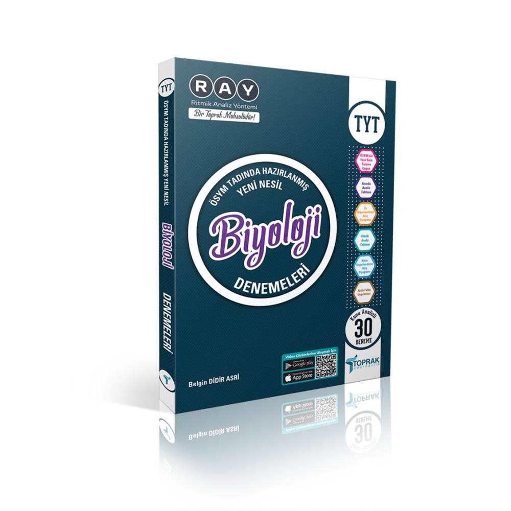TOPRAK TYT BİYOLOJİ DENEME KİTABI