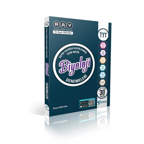 TOPRAK TYT BİYOLOJİ DENEME KİTABI