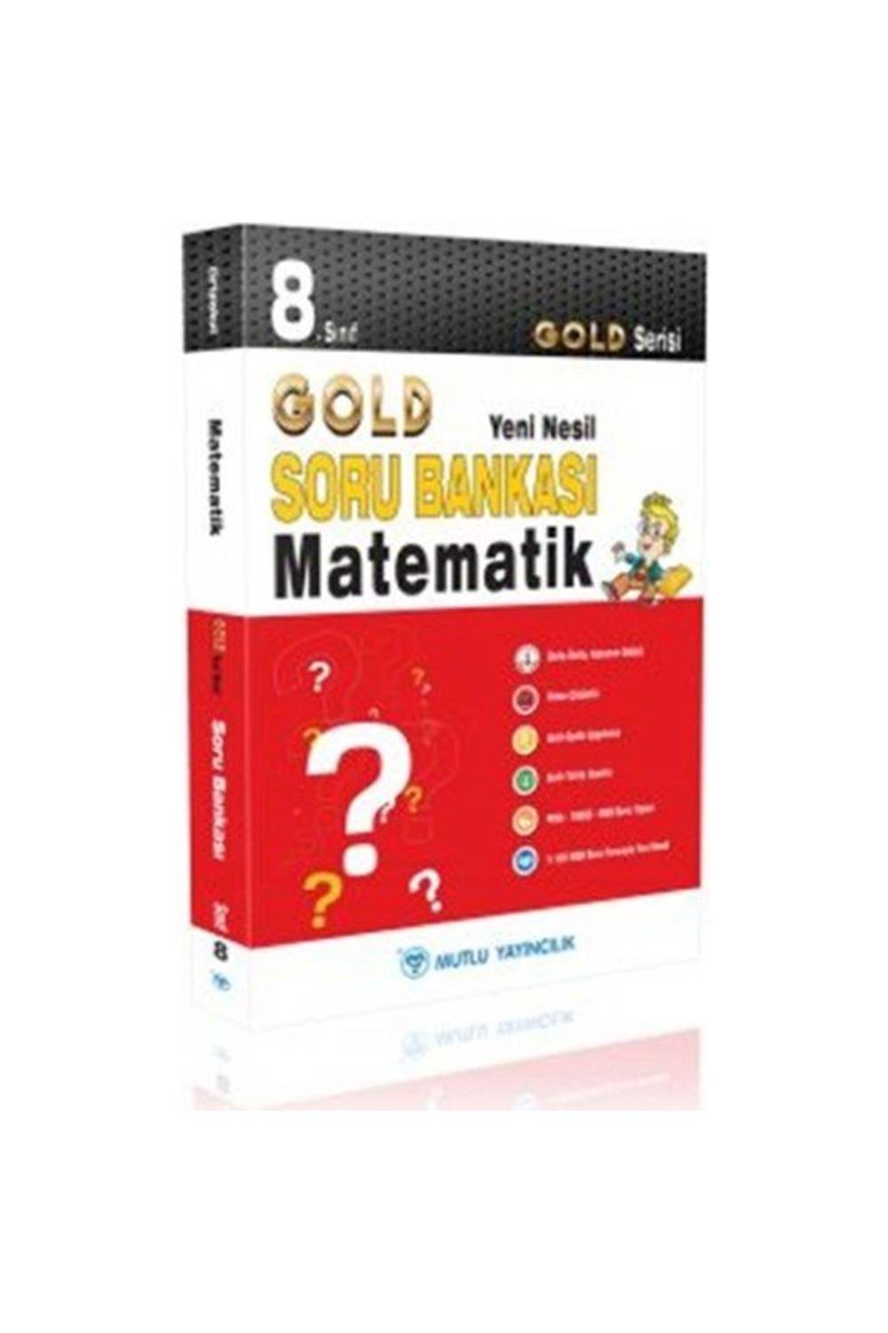 Mutlu Yayıncılık 8. Sınıf Gold Yeni Nesil Matematik Soru Bankası