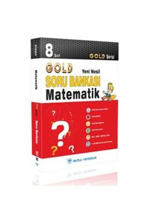Mutlu Yayıncılık 8. Sınıf Gold Yeni Nesil Matematik Soru Bankası