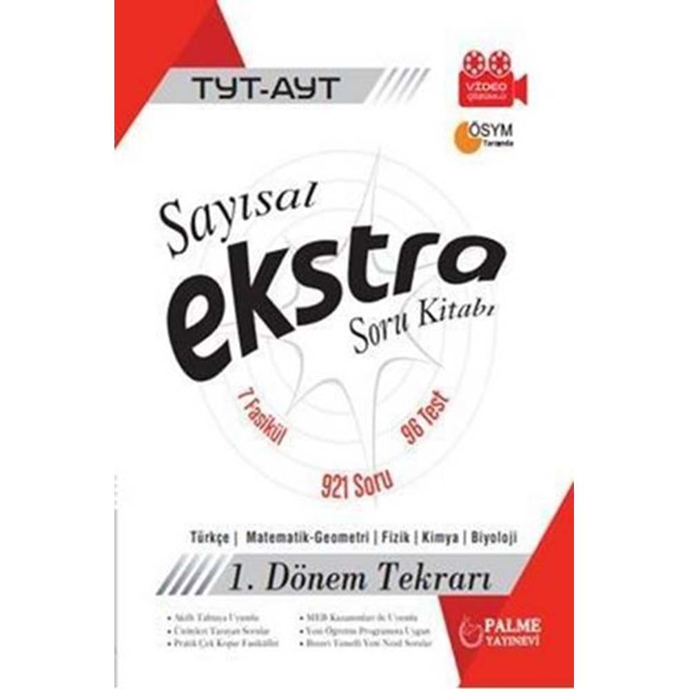 Palme Yayınları TYT-AYT Sayısal Ekstra Soru Bankası
