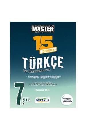 7. Sınıf Master 15 Türkçe Denemesi
