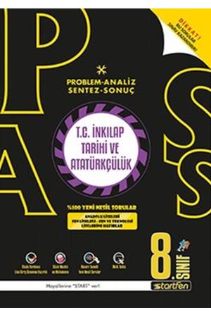 Startfen Yayınları 8. Sınıf T.C. İnkılap Tarihi ve Atatürkçülük PASS Soru Bankası