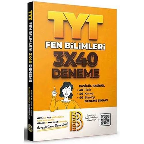 Benim Hocam Yayınları TYT Fen Bilimleri 3x40 Fasikül Denemeler
