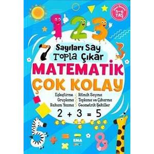 SAYILARI SAY TOPLA ÇIKAR MATEMATİK ÇOK KOLAY / 5-6 YAŞ