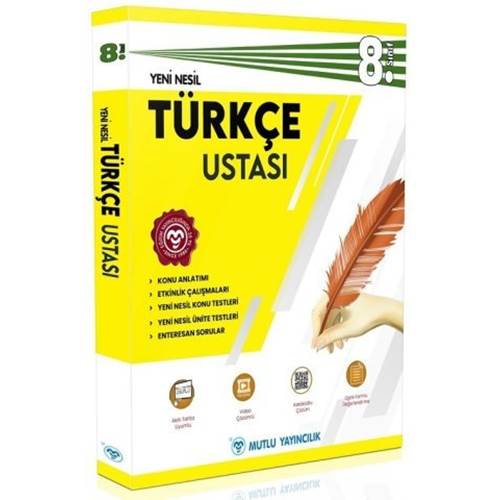 Mutlu Yayıncılık 8. Sınıf Yeni Nesil Türkçe Ustası