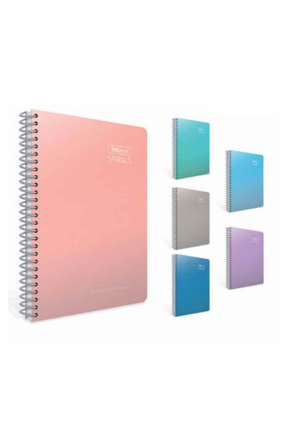 THEBOOK SPIRALS SP. SERT KP.DEF. 17x24-140 YP.ÇİZ.