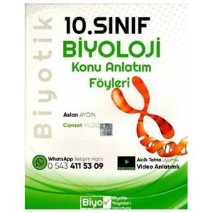 10.SINIF BİYOTİK K.A. BİYOLOJİ - 2023-24