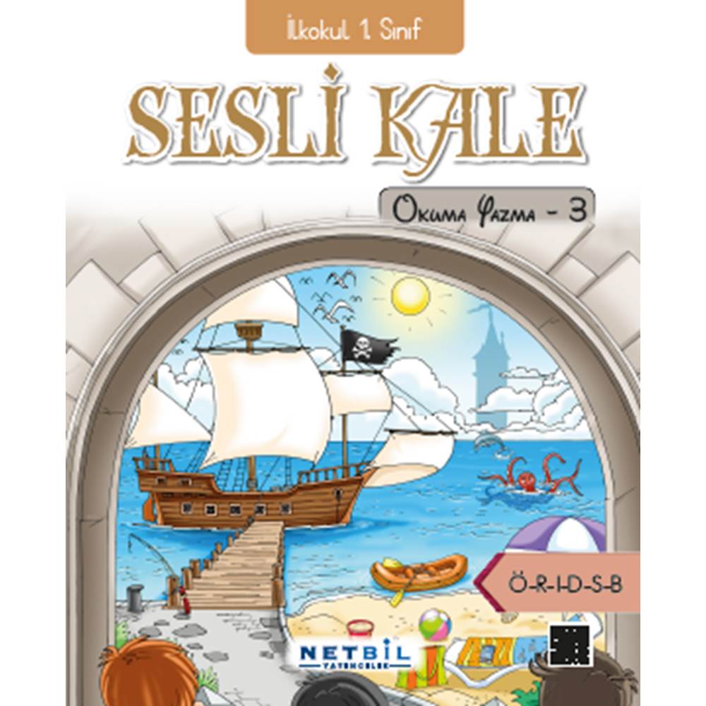 Netbil Yayınları 1. Sınıf Sesli Kale Okuma Yazma Seti