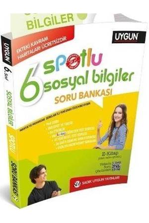 Sadık Uygun Yayınları 6. Sınıf Sosyal Bilgiler Spotlu Soru Bankası