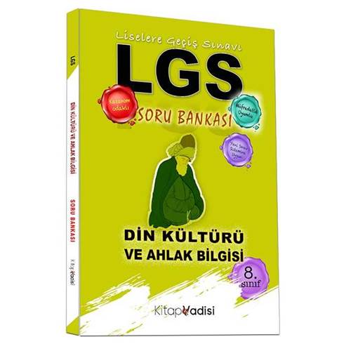 Kitap Vadisi 8. Sınıf LGS Din Kültürü ve Ahlak Bilgisi Soru Bankası