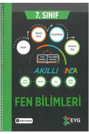 7. Sınıf Eyg Akıllı İmza Fen Bilimleri Defter