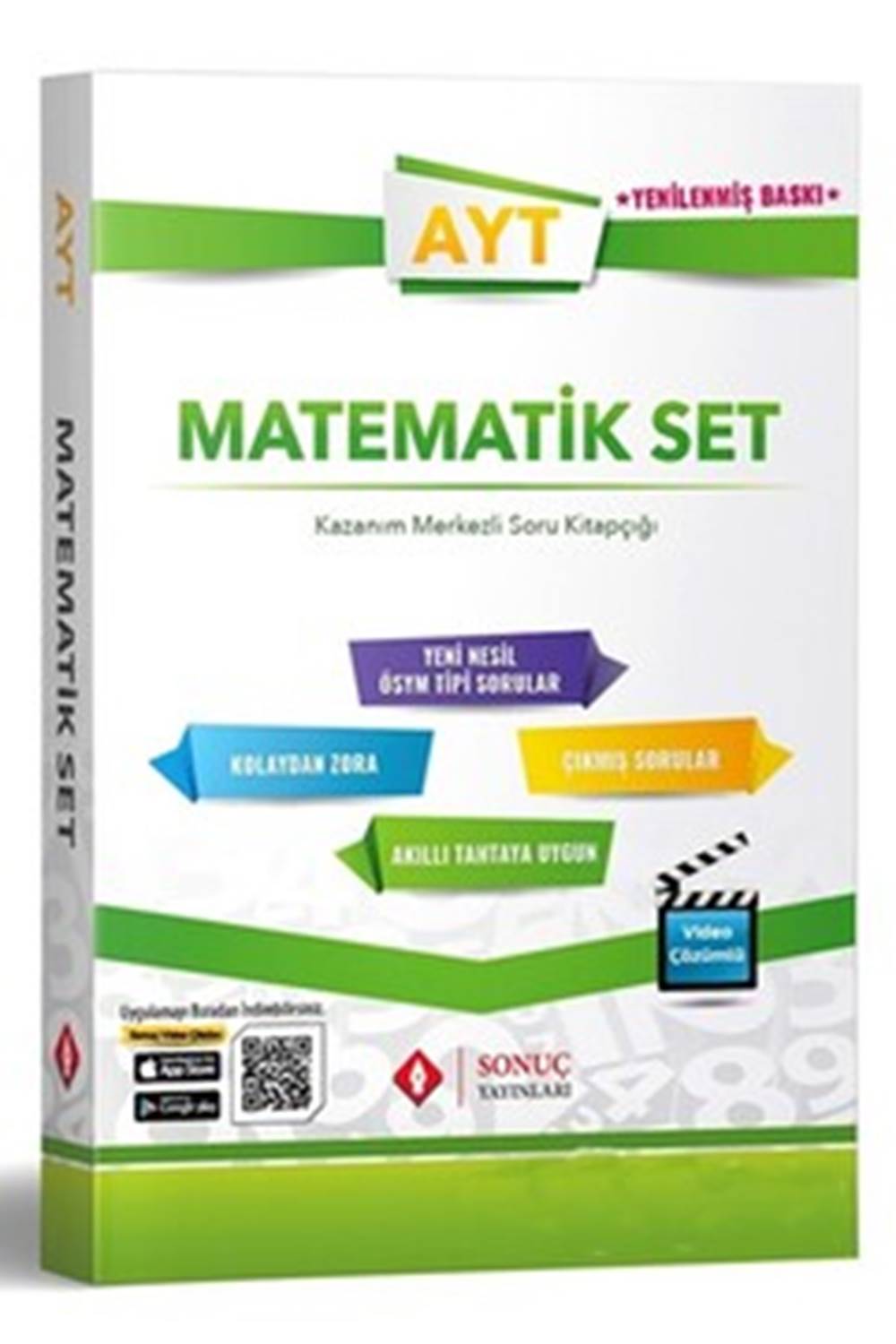 Sonuç Yayınları AYT Matematik Kazanım Merkezli Soru Bankası Seti Yenilenmiş Baskı