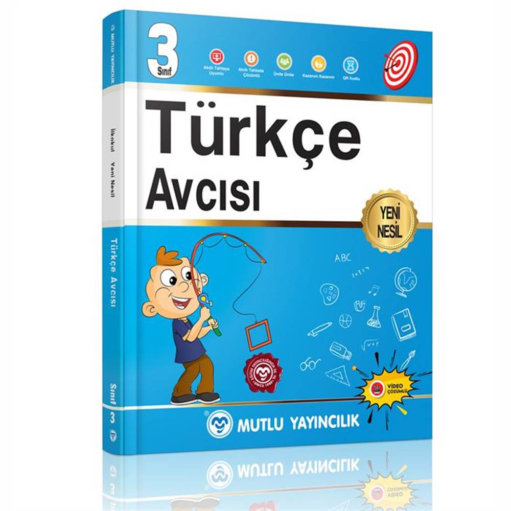 Mutlu Yayıncılık 3. Sınıf Yeni Nesil Türkçe Avcısı