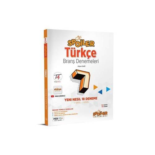 7.Sınıf Spoiler Türkçe Branş Denemeleri