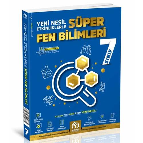 Model 7.Sınıf Süper Fen Bilimleri Soru Bankası