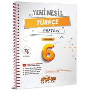 6.SINIF YENI NESIL TURKCE DEFTERI