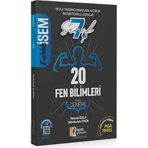 Farklı İsem 7. Sınıf Fen Bilimleri Tamamı Çözümlü 20 Fasikül Deneme
