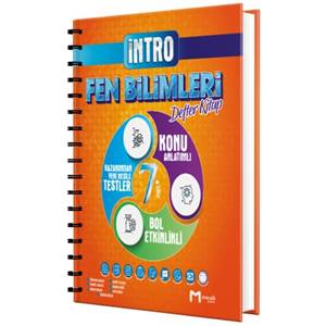 Mozaik Yayınları 7. Sınıf Fen Bilimleri İntro Defter Kitap