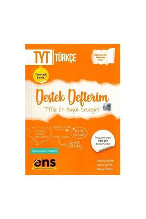 ENS TYT DESTEK DEFTERİM TÜRKÇE