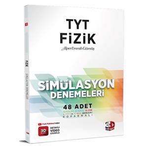 3D Yayınları TYT Fizik 48 li Simülasyon Denemeleri Tamamı Video Çözümlü