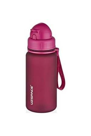 UZSPACE MATARA TRITAN 500 ML KIRMIZI -3026-2