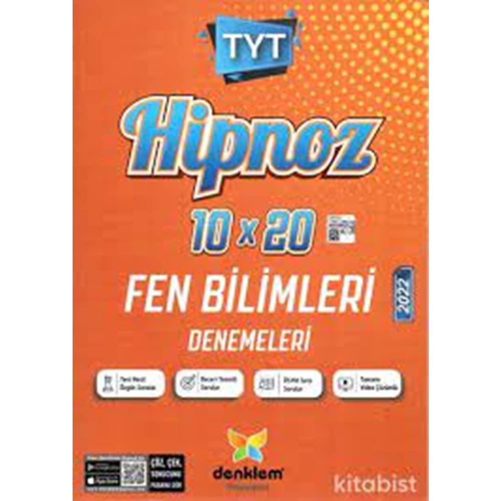 Denklem TYT Fen Bilimleri Hipnoz 10x20 Branş Deneme