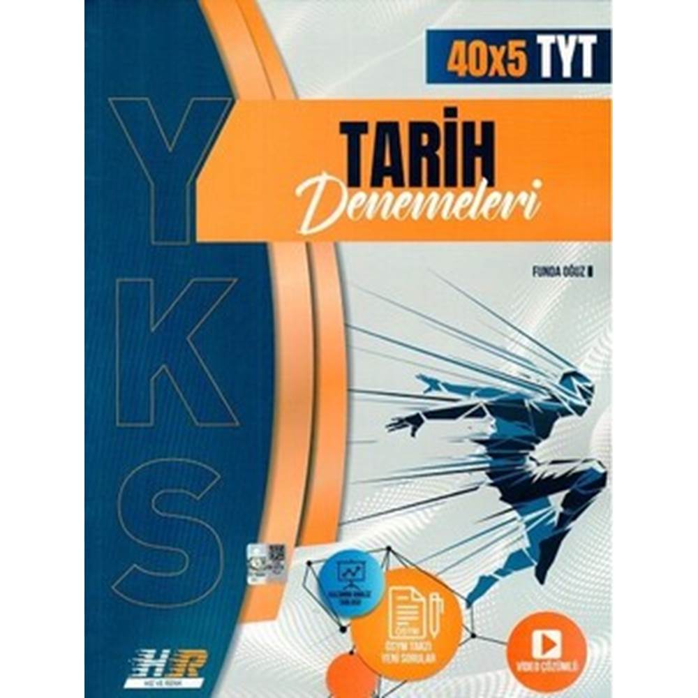 Hız ve Renk Yayınları TYT Tarih 45 x 5 Denemeleri